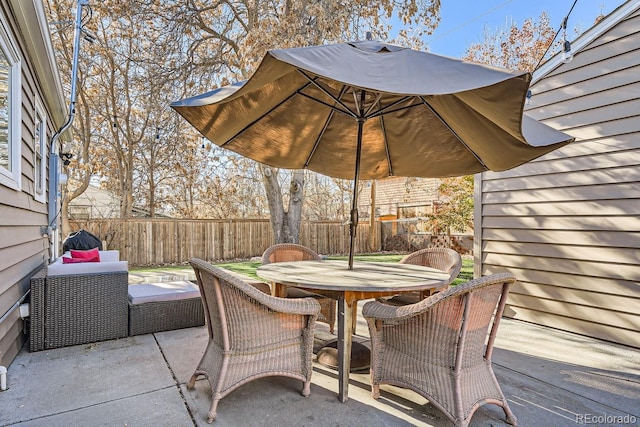 view of patio / terrace