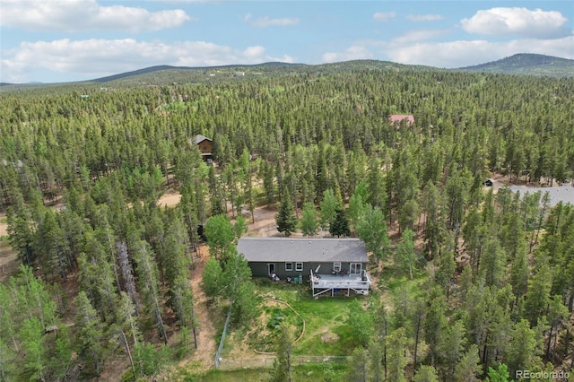 1021 Lodge Pole Dr, Black Hawk, CO 80422 - view of property location featuring a mountainous background