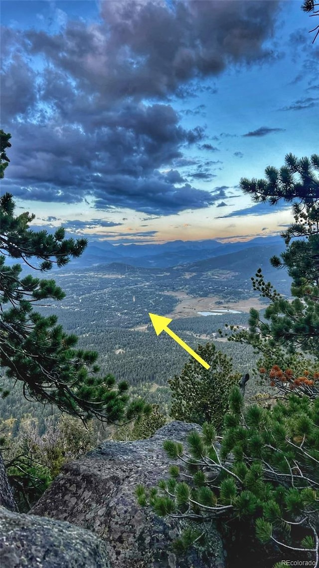 1021 Lodge Pole Dr, Black Hawk, CO 80422 - water view featuring mountains