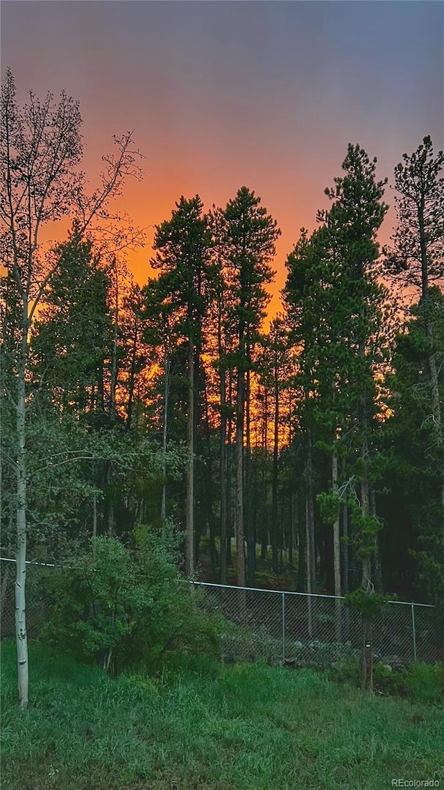 1021 Lodge Pole Dr, Black Hawk, CO 80422 - view of nature at dusk