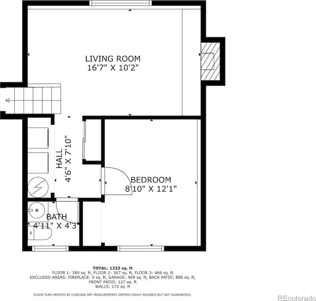 4501 S Garrison St, Littleton, CO 80123 - view of home floor plan