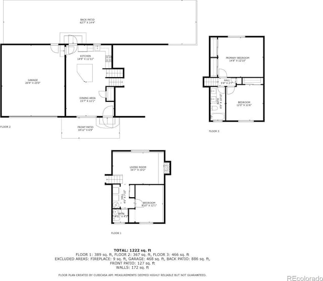 4501 S Garrison St, Littleton, CO 80123 - view of home floor plan
