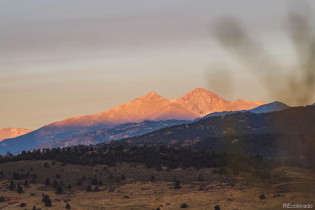 view of mountain feature