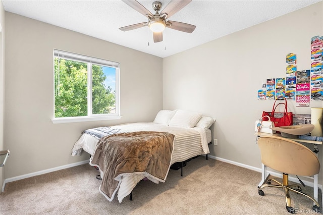 21535 E 39th Ave, Denver, CO 80249 - bedroom with light carpet and ceiling fan