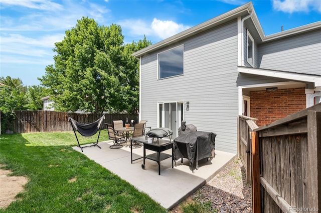 21535 E 39th Ave, Denver, CO 80249 - rear view of house featuring a patio area