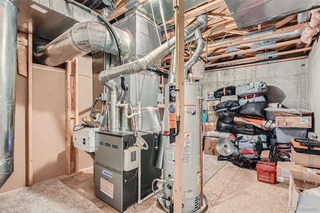 utilities with water heater