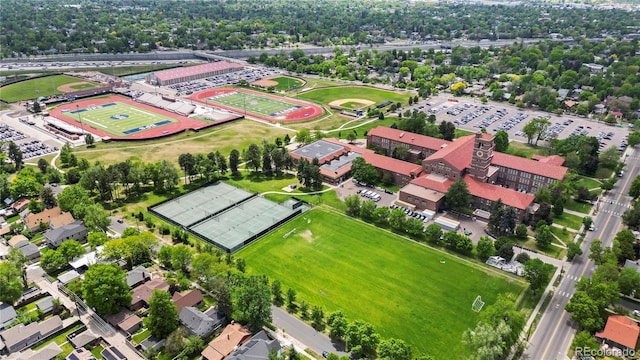 1366 S Vine St, Denver, CO 80210 - aerial view