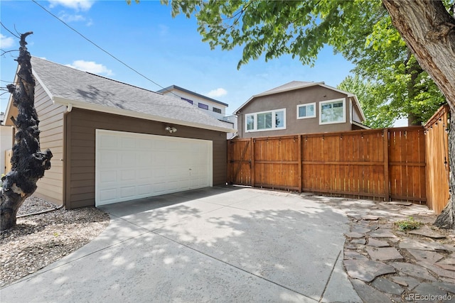 1366 S Vine St, Denver, CO 80210 - view of garage