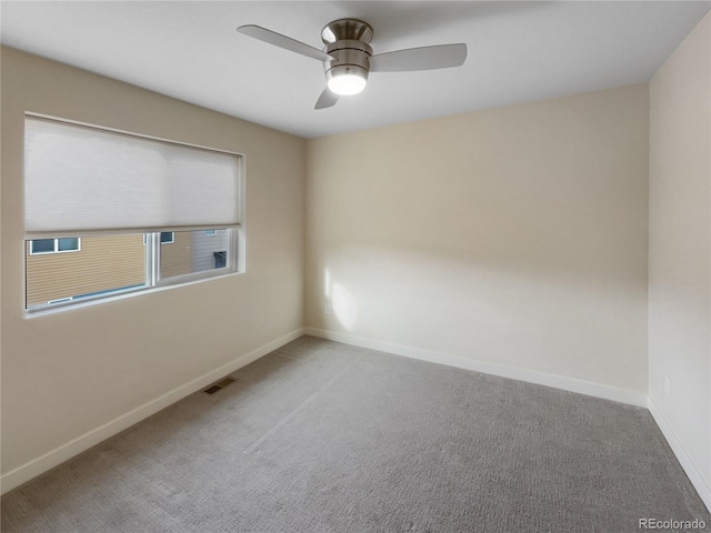 11267 Central Ct, Broomfield, CO 80021 - carpeted empty room featuring baseboards and ceiling fan