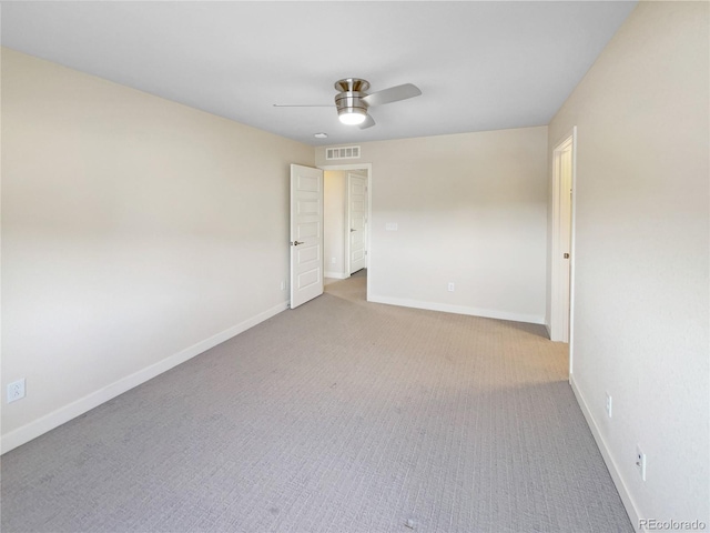 11267 Central Ct, Broomfield, CO 80021 - carpeted spare room featuring a ceiling fan and baseboards