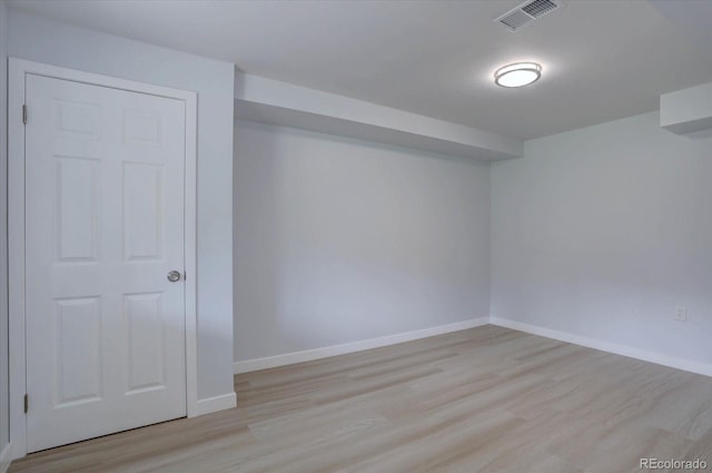 2253 E 100th Pl, Thornton, CO 80229 - finished basement with light wood finished floors and baseboards
