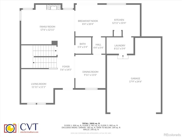2253 E 100th Pl, Thornton, CO 80229 - property floor plan