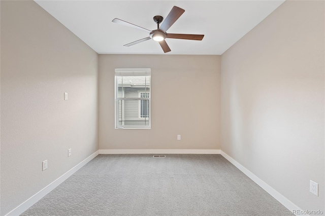 239 W Jamison Ct, Littleton, CO 80120 - carpeted spare room with ceiling fan and baseboards