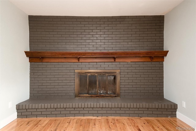 8666 E Easter Ave, Centennial, CO 80112 - detailed view of wood finished floors and baseboards