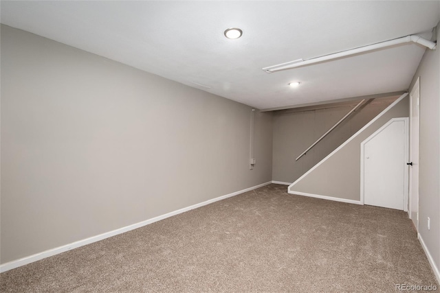 8666 E Easter Ave, Centennial, CO 80112 - finished basement featuring carpet flooring and baseboards