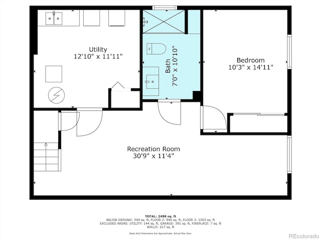 8666 E Easter Ave, Centennial, CO 80112 - home floor plan