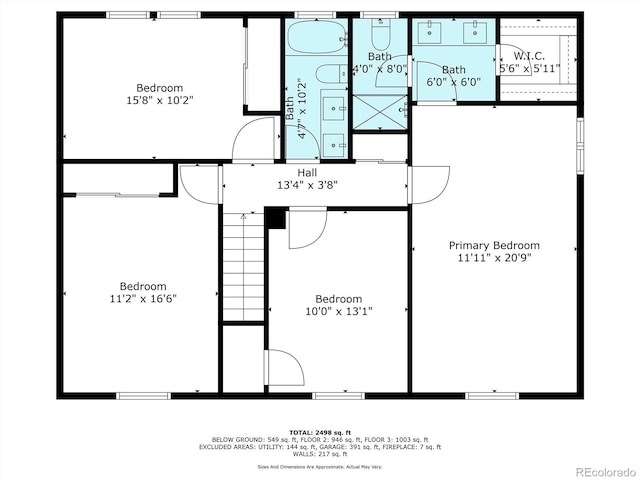8666 E Easter Ave, Centennial, CO 80112 - home floor plan