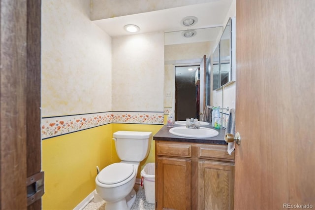 3625 E 128th Pl, Thornton, CO 80241 - bathroom with toilet and vanity