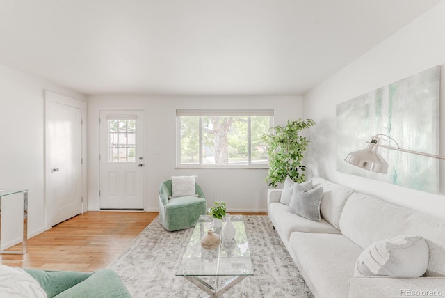 755 34th St, Boulder, CO 80303 - living room with wood finished floors and baseboards