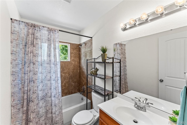 134 Hayes Dr, Colorado Springs, CO 80911 - full bath featuring shower / bath combo and vanity