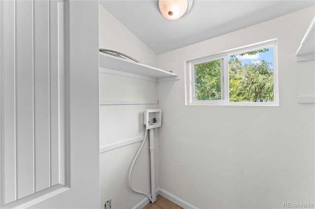 134 Hayes Dr, Colorado Springs, CO 80911 - laundry area with washer hookup and baseboards