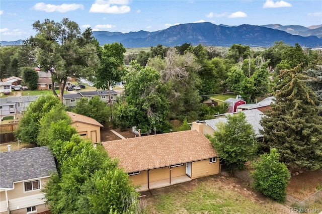134 Hayes Dr, Colorado Springs, CO 80911 - view of mountain backdrop featuring nearby suburban area