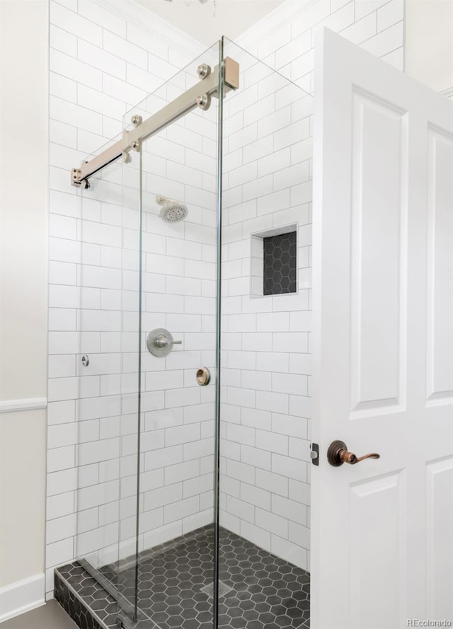 539 Baker St, Longmont, CO 80501 - bathroom with a stall shower