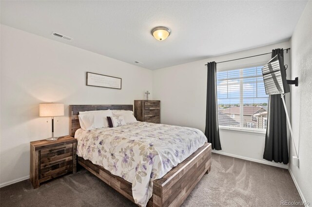 bedroom featuring carpet floors