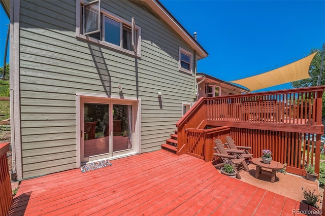 570 Columbine Ave, Golden, CO 80401 - view of wooden deck
