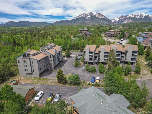 101 Ryan Gulch Ct Unit A202, Silverthorne, CO 80498 - aerial view of mountains and a forest