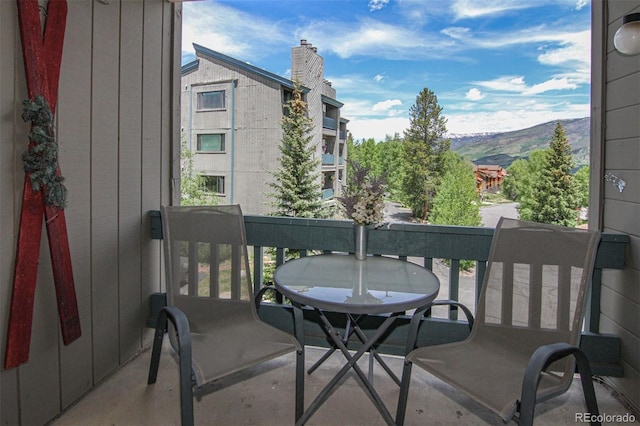 101 Ryan Gulch Ct Unit A202, Silverthorne, CO 80498 - balcony with a mountain view