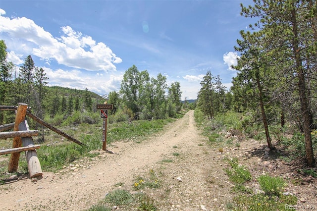 101 Ryan Gulch Ct Unit A202, Silverthorne, CO 80498 - view of dirt / gravel road with a view of countryside