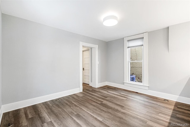 269 Delaware St, Denver, CO 80223 - spare room with wood finished floors