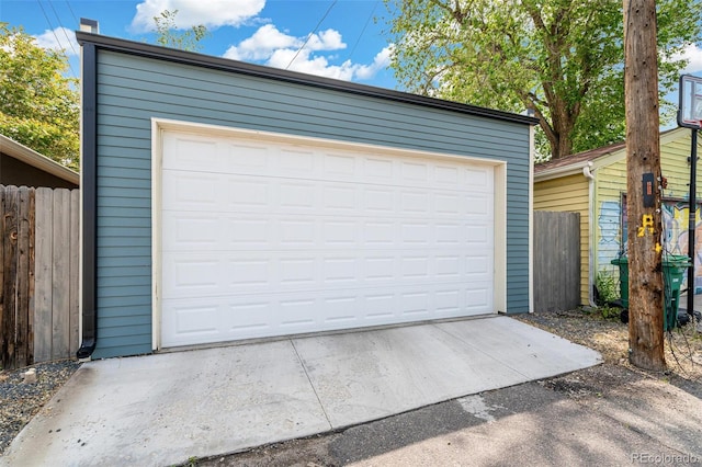 269 Delaware St, Denver, CO 80223 - view of detached garage