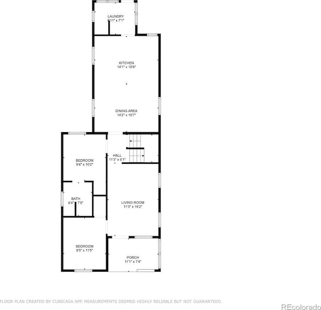 269 Delaware St, Denver, CO 80223 - view of room layout