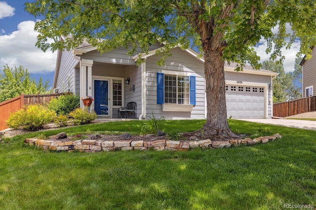 11030 Glacier Park Cir, Parker, CO 80138 - view of front of property featuring concrete driveway and an attached garage