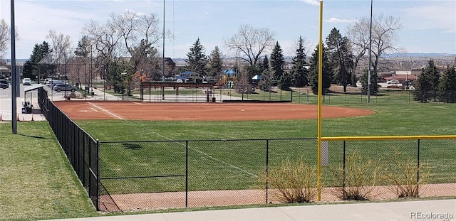 11030 Glacier Park Cir, Parker, CO 80138 - view of tennis court