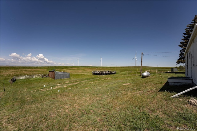 9940 N Calhan Hwy, Calhan, CO 80808 - view of grassy yard with a view of countryside