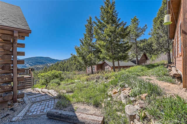 10450 Hondah Dr, Littleton, CO 80127 - view of yard featuring a mountain view