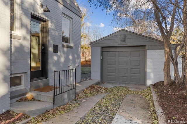1220 Ash St, Denver, CO 80220 - view of detached garage