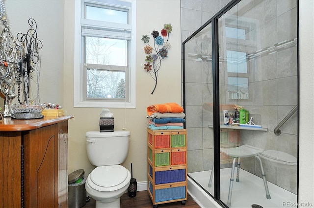 27665 County Road 313 Unit 11, Buena Vista, CO 81211 - full bath with toilet and a shower stall