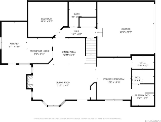 2992 W Long Dr Unit A, Littleton, CO 80120 - view of home floor plan