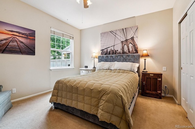 2992 W Long Dr Unit A, Littleton, CO 80120 - carpeted bedroom with baseboards and a closet