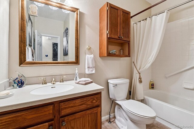 2992 W Long Dr Unit A, Littleton, CO 80120 - full bathroom featuring vanity and shower / tub combo
