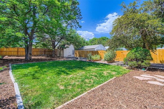 2726 W 1st Ave, Denver, CO 80219 - fenced backyard with a storage shed