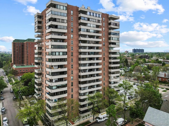 130 N Pearl St Unit 1103, Denver, CO 80203 - view of building exterior with a city view