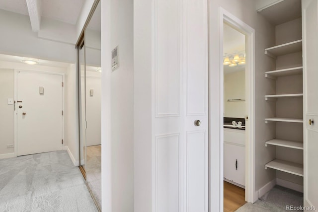 130 N Pearl St Unit 1103, Denver, CO 80203 - hall featuring light colored carpet