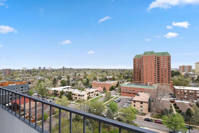 130 N Pearl St Unit 1103, Denver, CO 80203 - balcony featuring a city view
