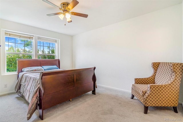 5895 Biscay St Unit D, Denver, CO 80249 - bedroom featuring carpet floors, baseboards, and ceiling fan