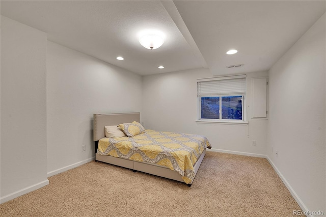 2972 W Long Dr Unit C, Littleton, CO 80120 - bedroom featuring light carpet and recessed lighting
